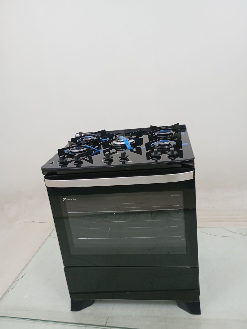 FOGAO ELECTROLUX FE5GP 5 BOCAS MESA DE VIDRO 
