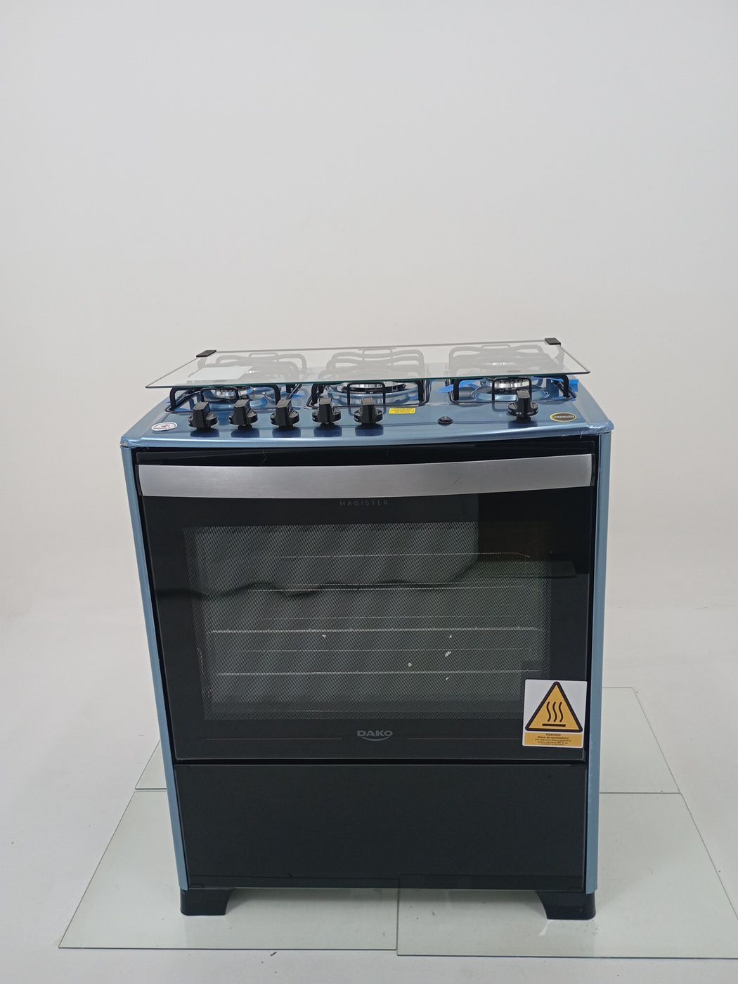 FOGAO DAKO MAGISTER 5 BOCAS - INOX