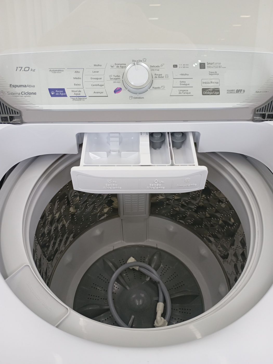 LAVADORA PANASONIC LAVAGEM INTELIGENTE 17KG -