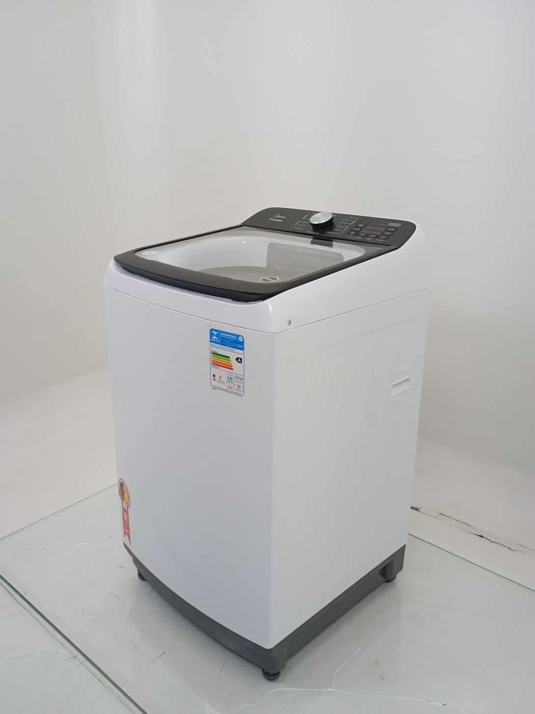 LAVADORA MIDEA LAVADORA TOP LOAD 15KG - BRANC