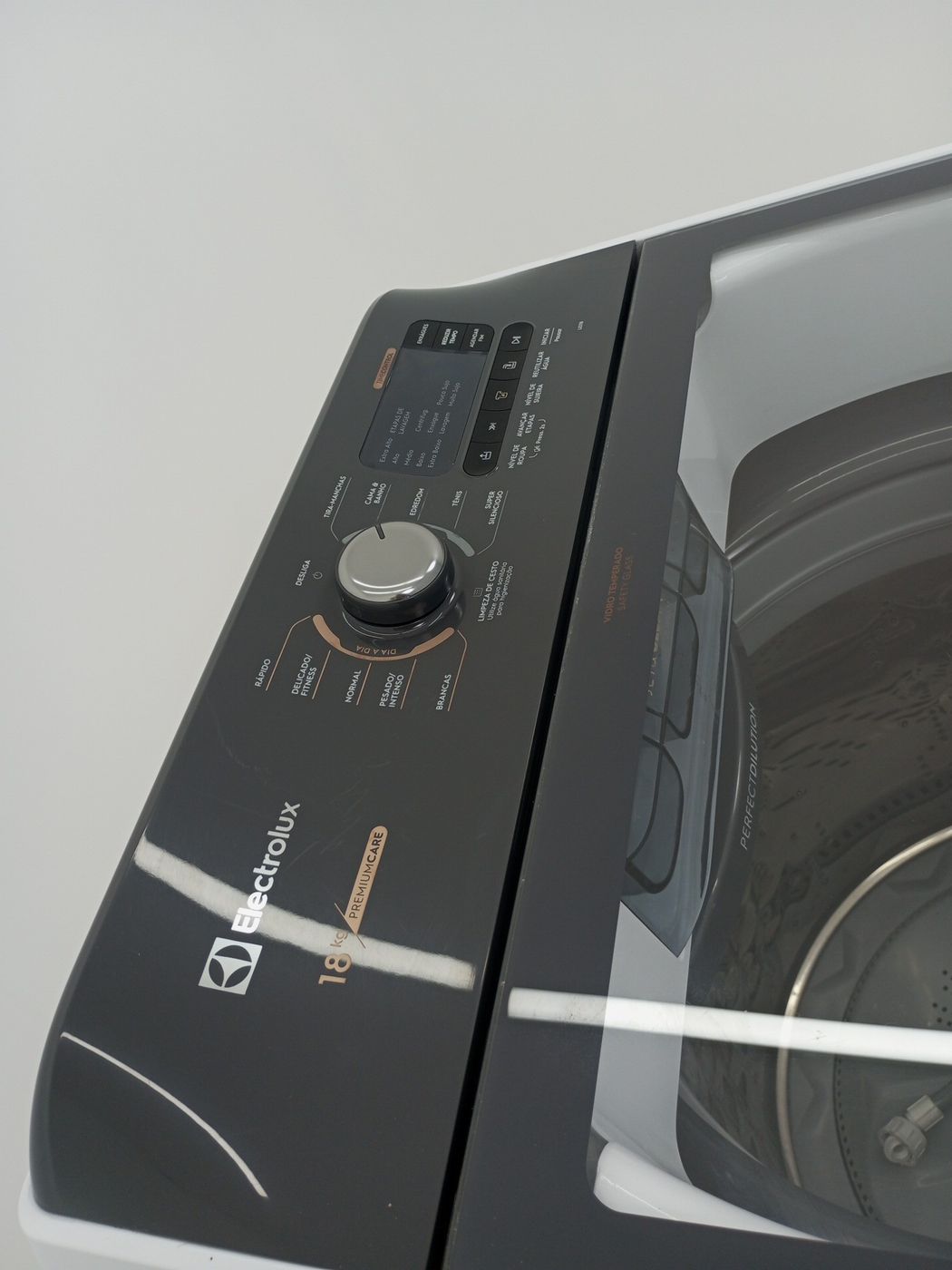 LAVADORA ELECTROLUX TOP LOAD LEI18 18KG BRANC