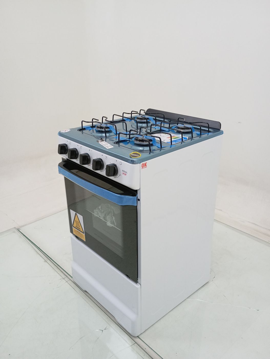 FOGAO ESMALTEC 4120 4 BOCAS IDEAL POP ACENDIM