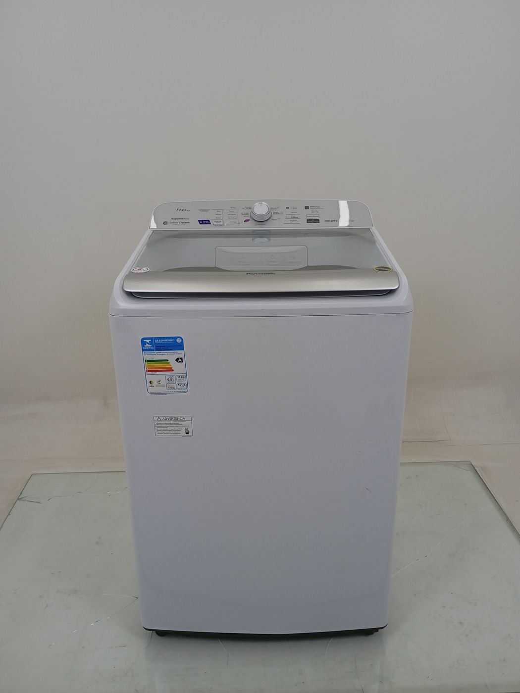 LAVADORA PANASONIC LAVAGEM INTELIGENTE 17KG -