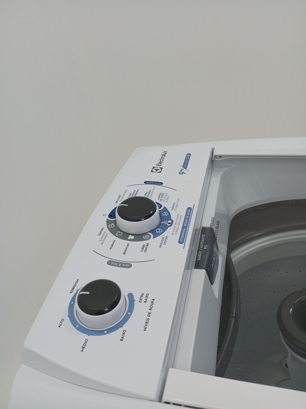 LAVADORA ELECTROLUX LED09 9KG EFFICIENT CARE 