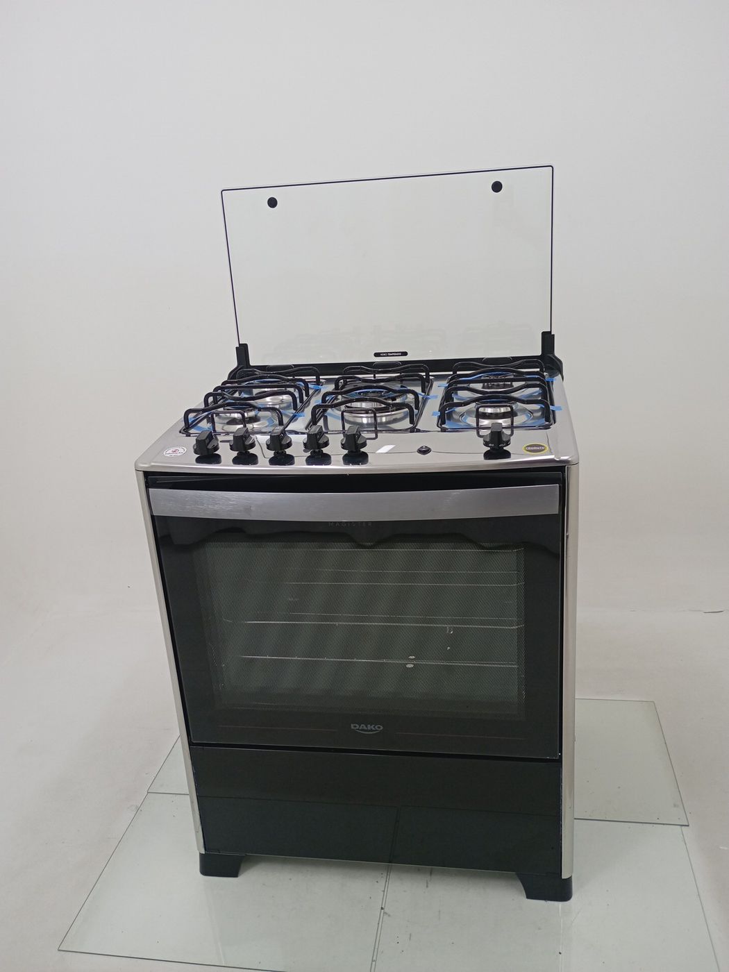 FOGAO DAKO MAGISTER 5 BOCAS - INOX