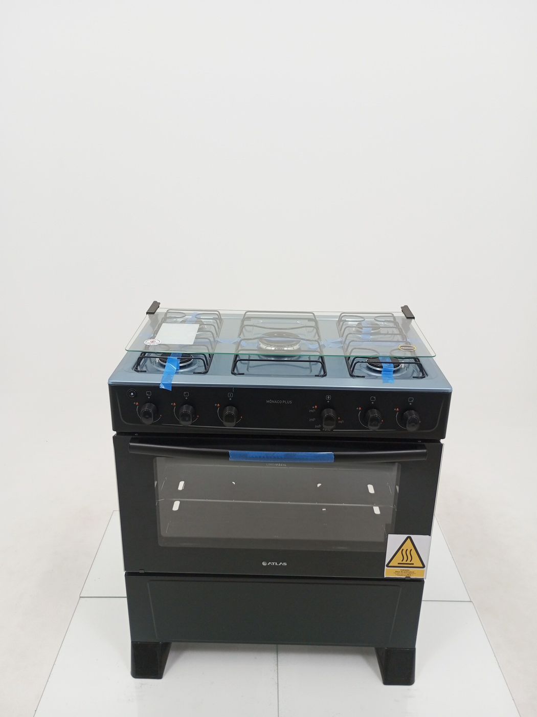 FOGAO ATLAS 5 BOCAS MESA DE ACENDIMENTO AUTOM