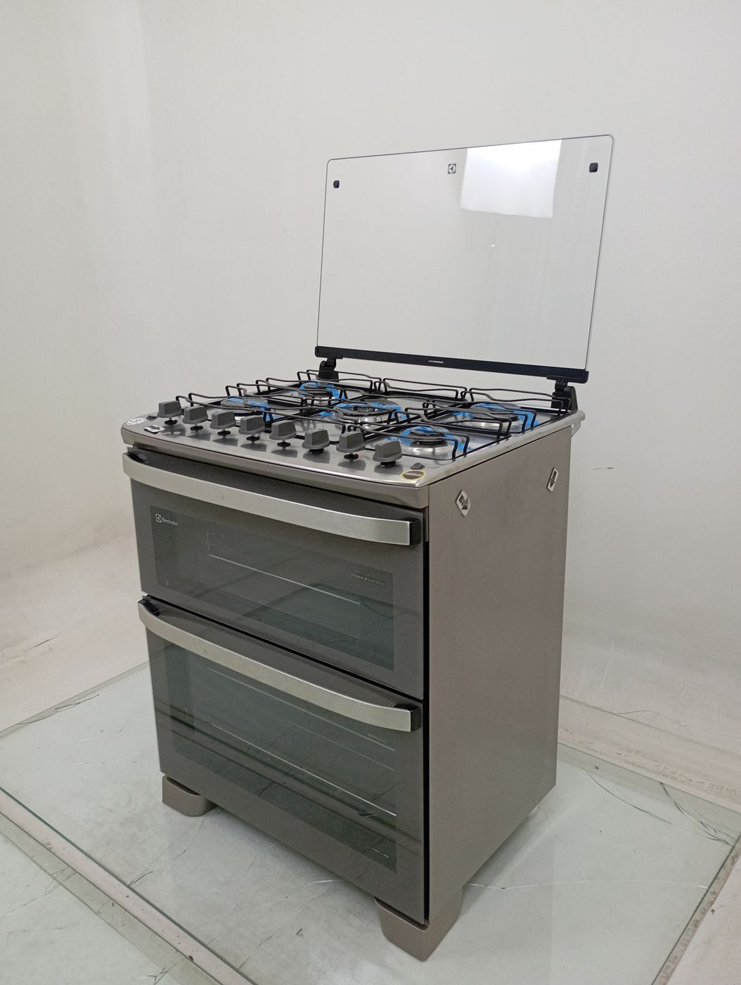 FOGAO ELECTROLUX FE5DC 5 BOCAS DUPLO FORNO PE