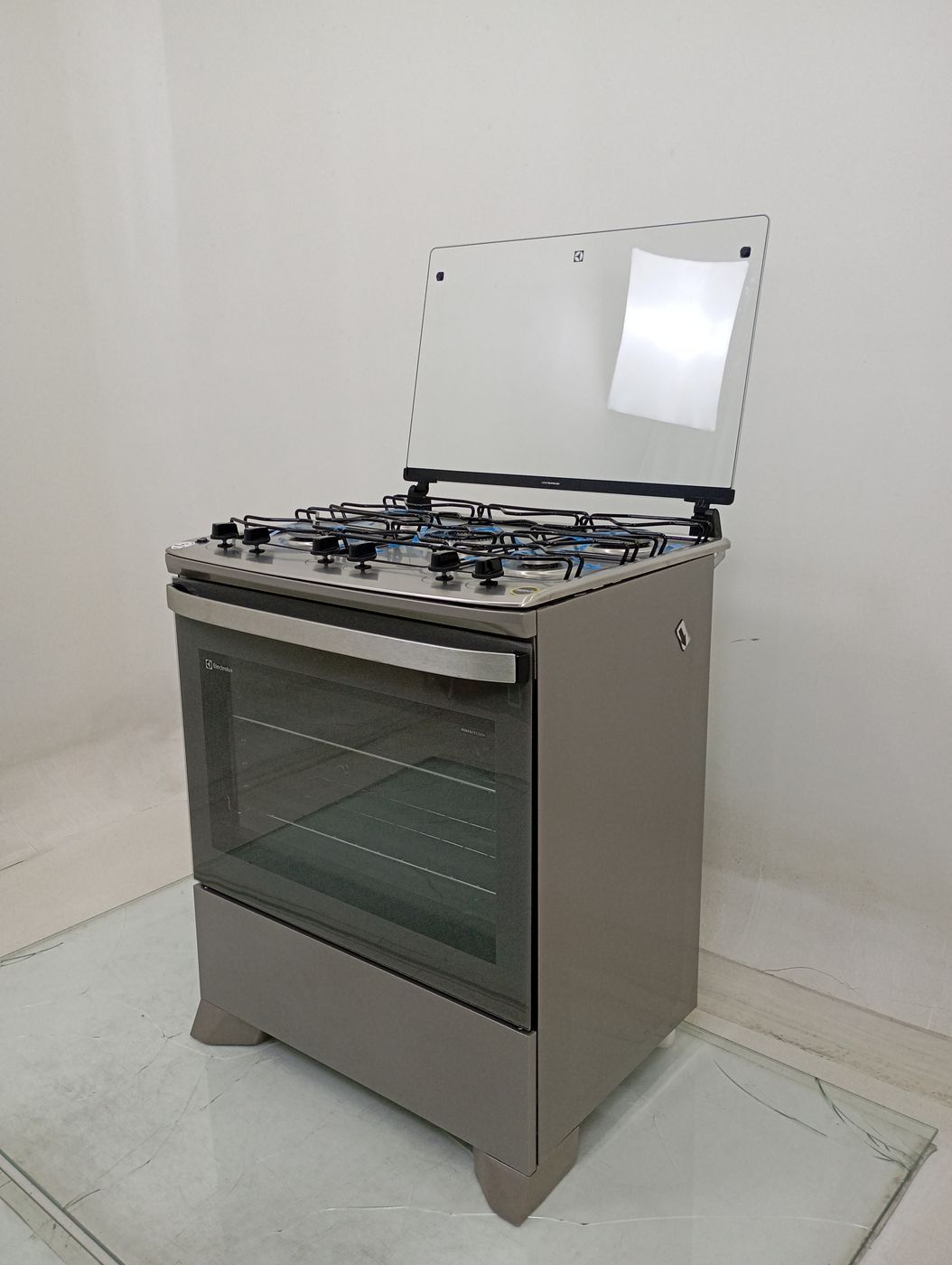 FOGAO ELECTROLUX FE5IC 5 BOCAS MESA INOX PERF