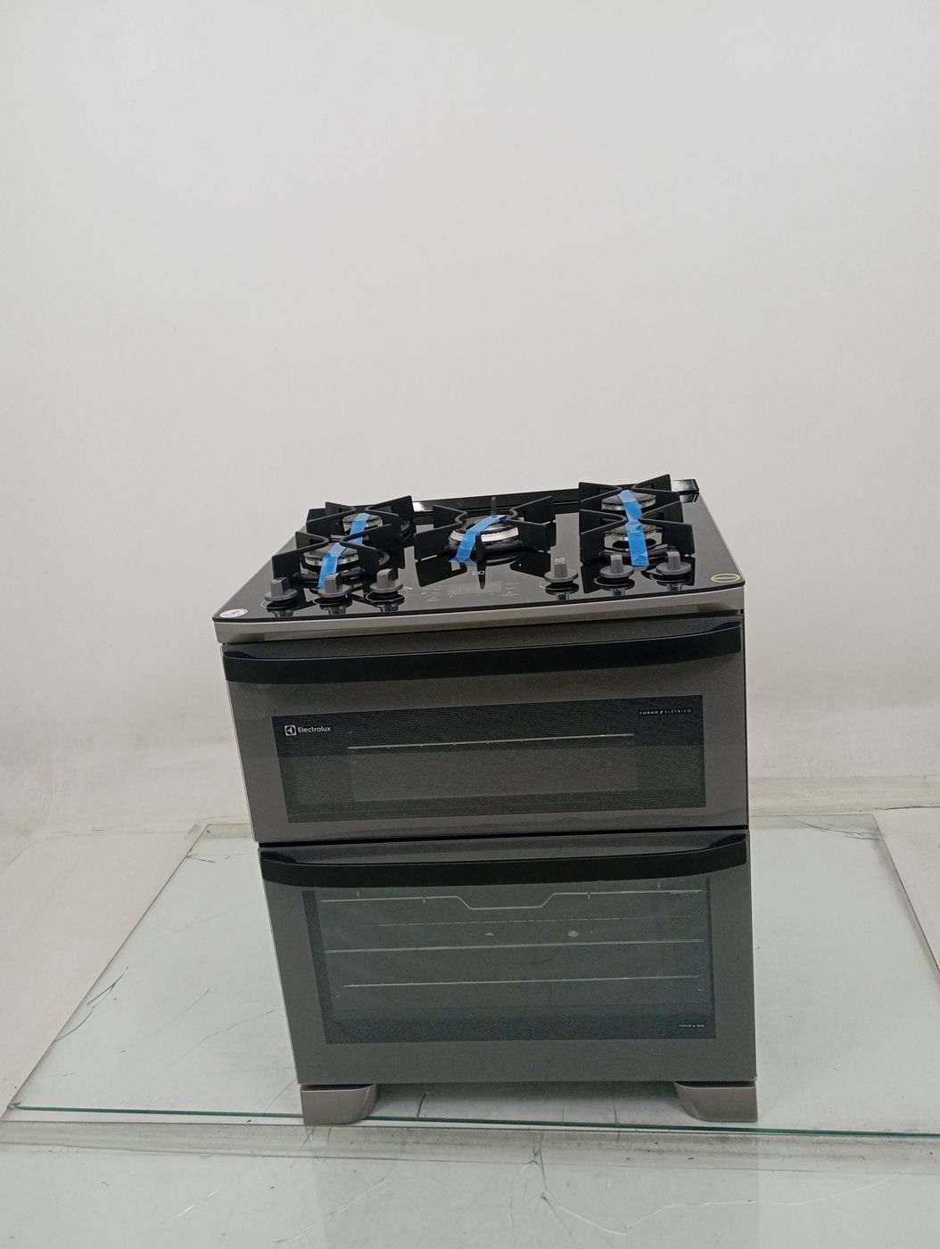 FOGAO ELECTROLUX FE5AD 5 BOCAS MESA DE VIDRO 