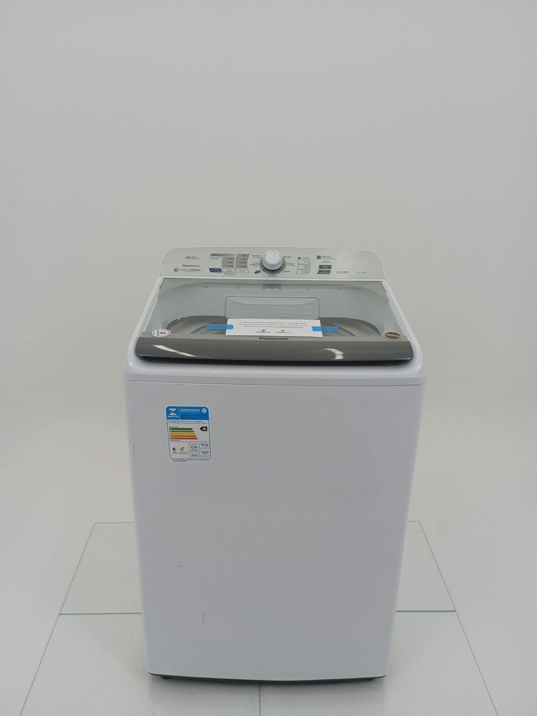 LAVADORA PANASONIC 16KG C/ 9 PROGRAMAS DE LAV
