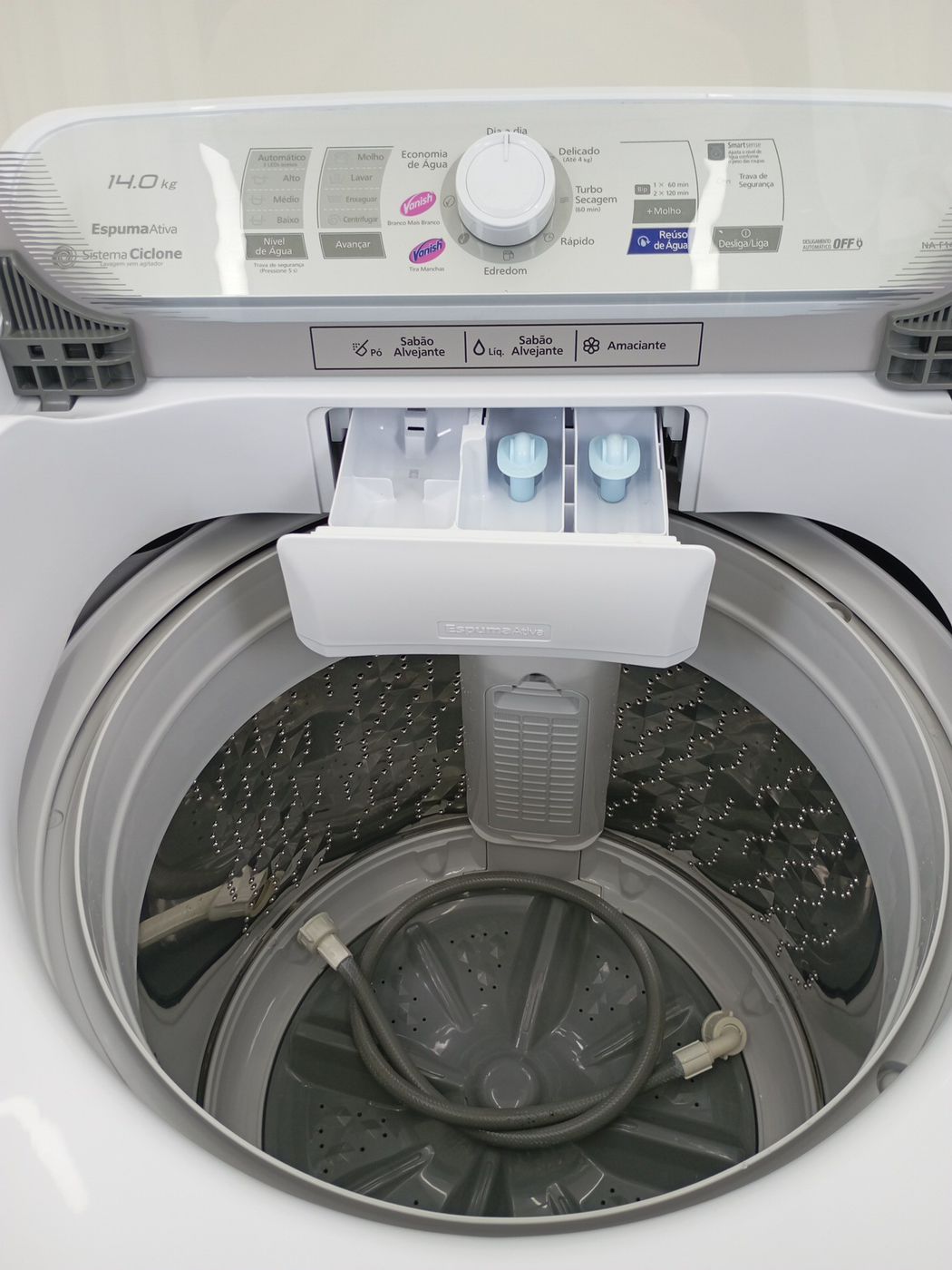 LAVADORA PANASONIC 14KG PANASONIC - BRANCO