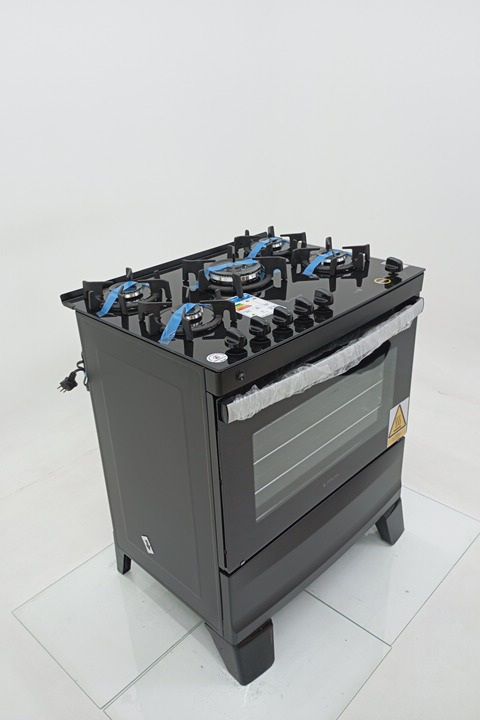 FOGAO ATLAS 5 BOCAS COM MESA DE VIDRO AGILE U