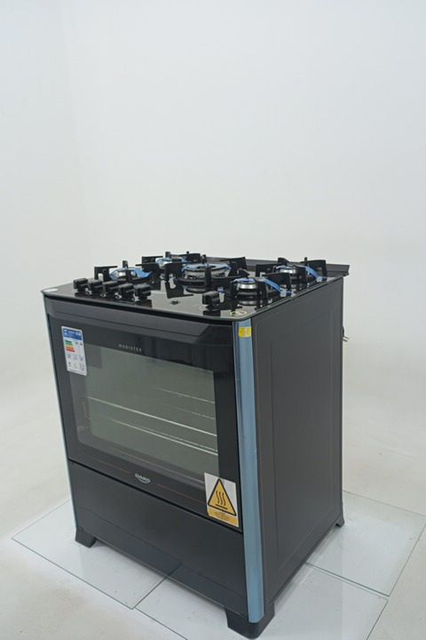 FOGAO DAKO 5 BOCAS MESA DE VIDRO MAGISTER - P