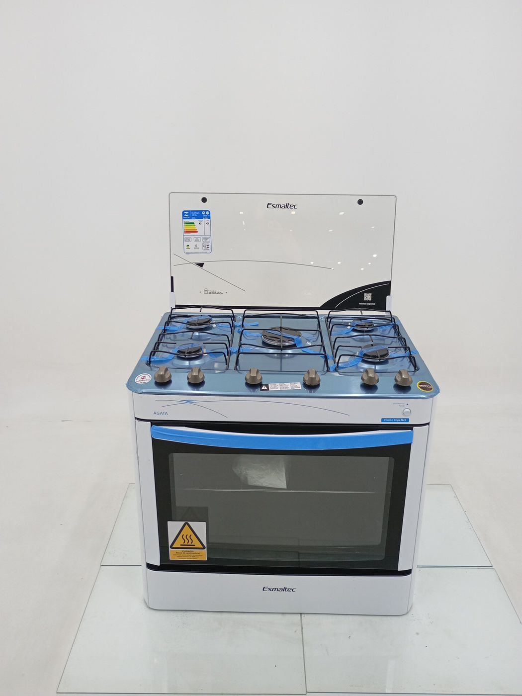 FOGAO ESMALTEC AGATA A GAS C/ ACENDIMENTO AUT