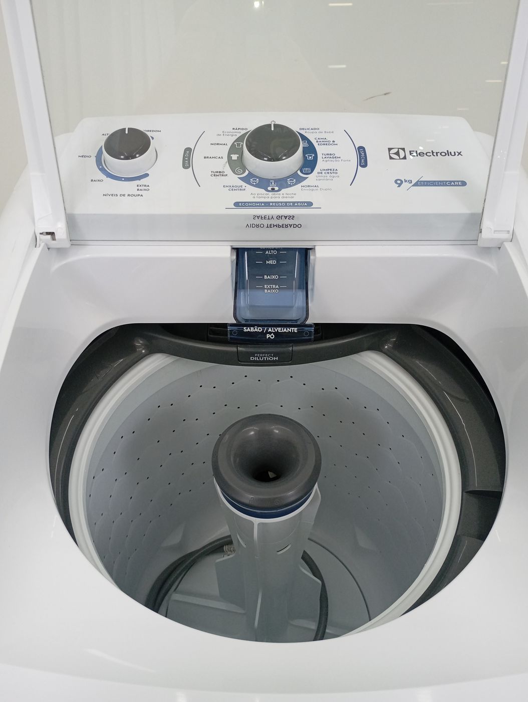 LAVADORA ELECTROLUX LED09 9KG EFFICIENT CARE 