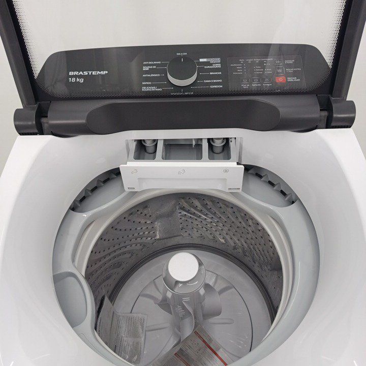 LAVADORA BRASTEMP BWF18ABANA 18KG - BRANCO