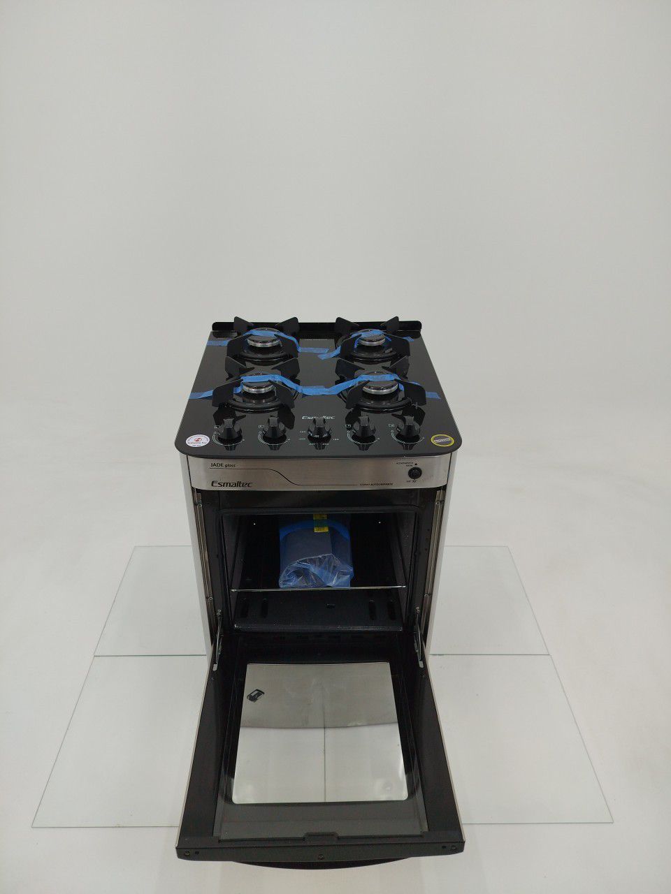 FOGAO ESMALTEC 4 BOCAS FORNO AUTOLIMPANTE E A