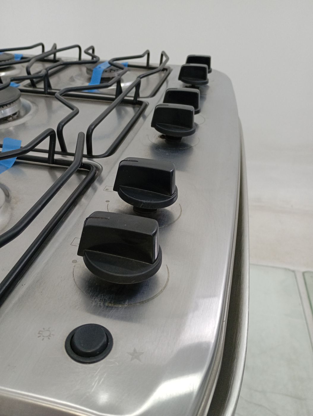 FOGAO ELECTROLUX FE5IC 5 BOCAS MESA INOX PERF