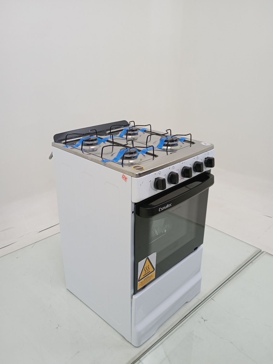 FOGAO ESMALTEC 4120 4 BOCAS IDEAL POP ACENDIM