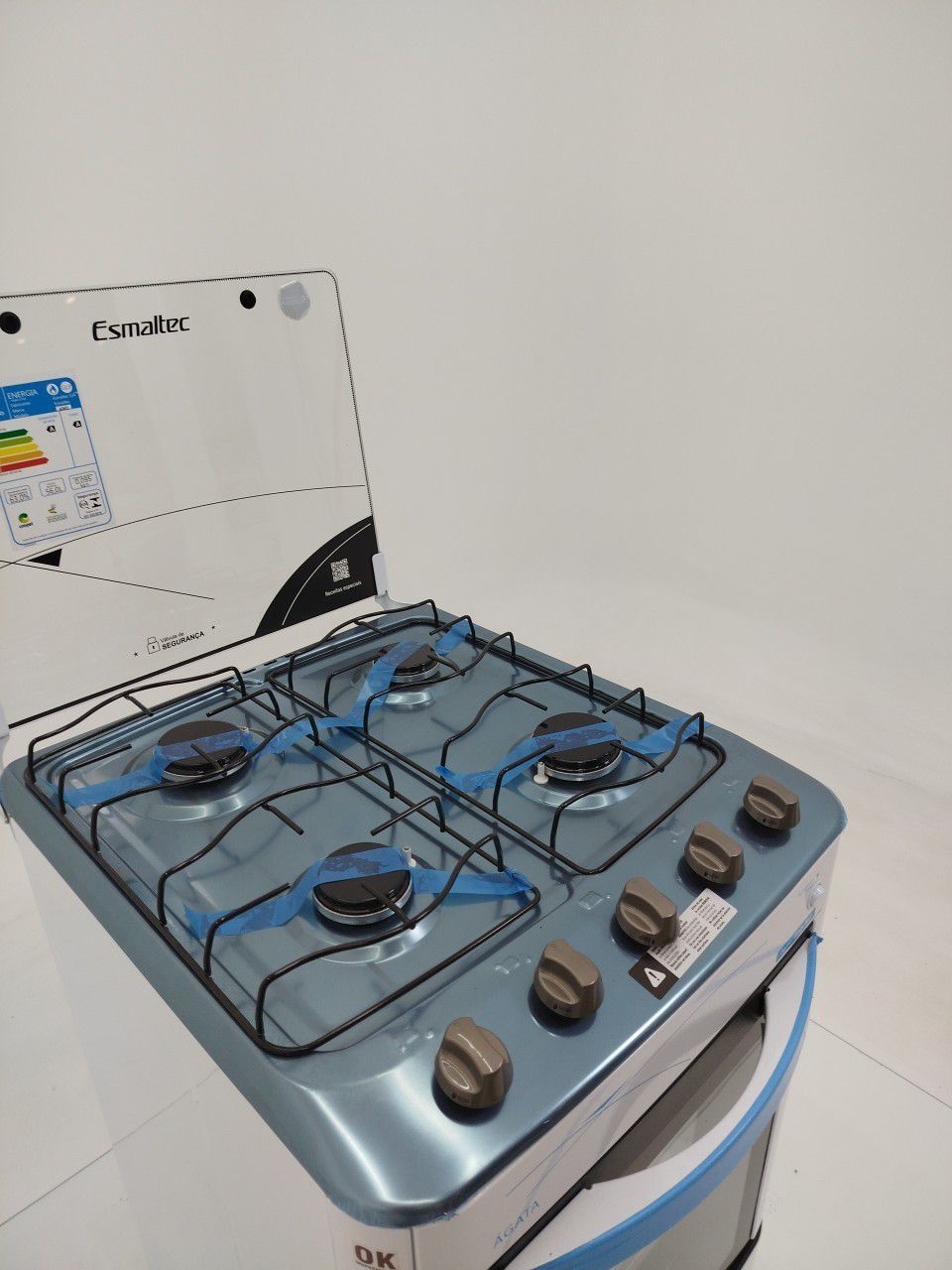FOGAO ESMALTEC AGATA A GAS C/ ACENDIMENTO AUT