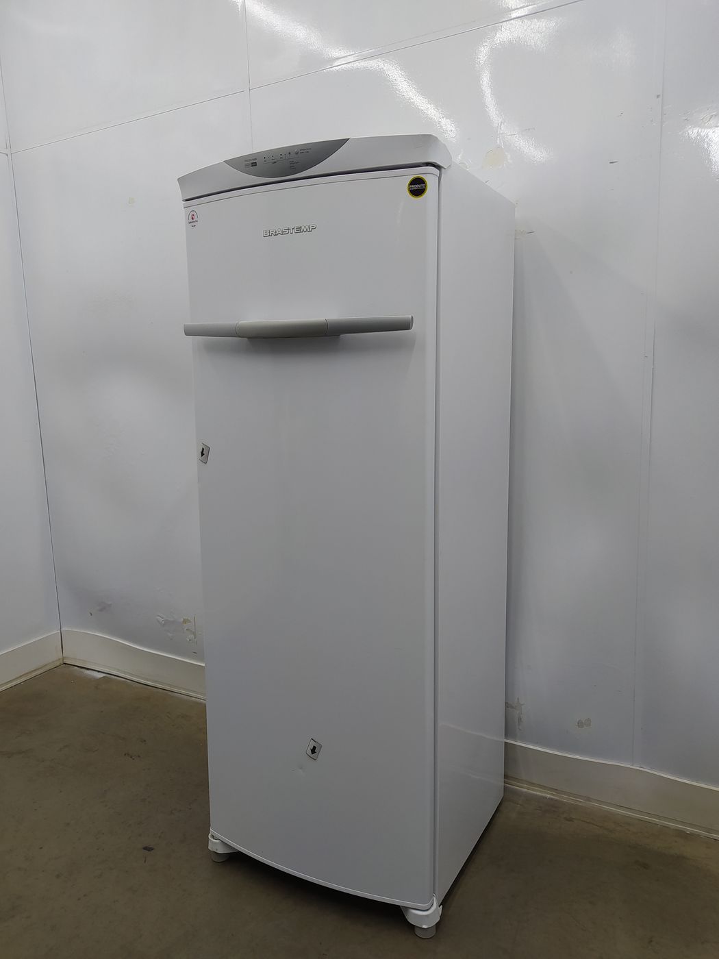 Freezer Brastemp 228l Vertical Flex Frost Free 1 Porta Branco TudoBônus