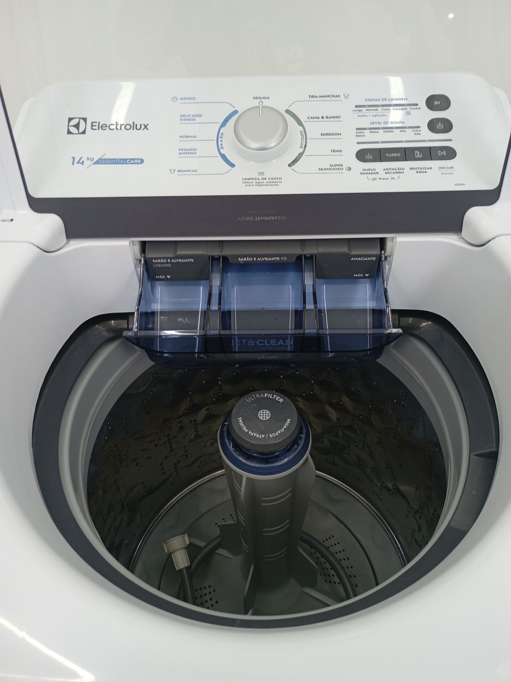 LAVADORA ELECTROLUX  LED14 14KG TOP LOAD - BR
