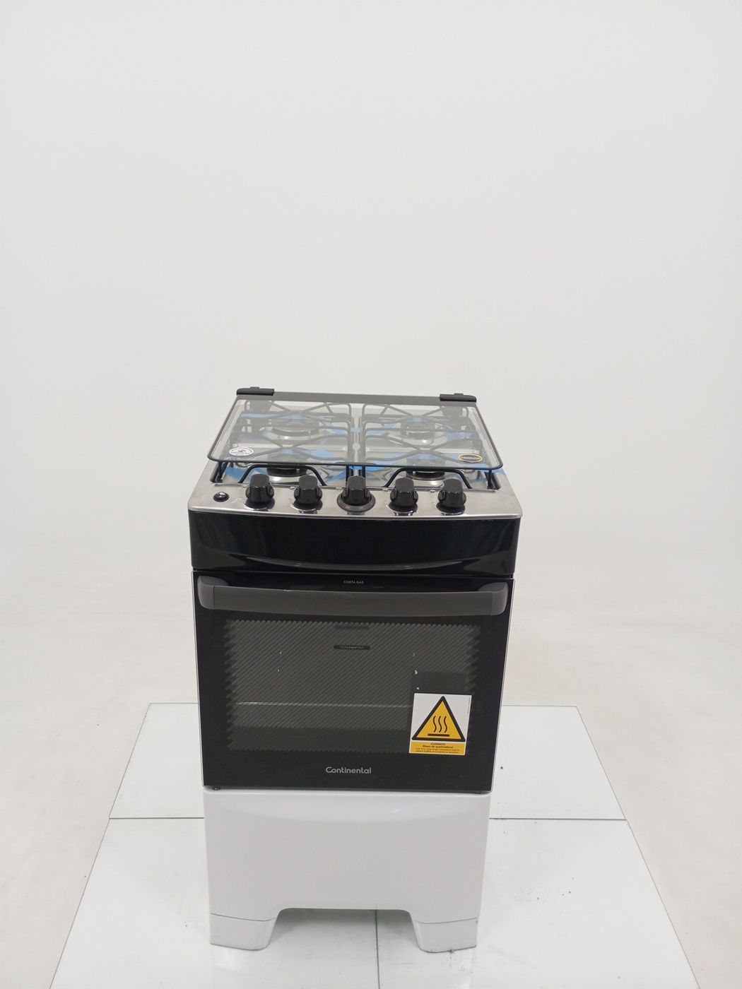FOGAO CONTINENTAL FC4IB 4 BOCAS MESA DE INOX 
