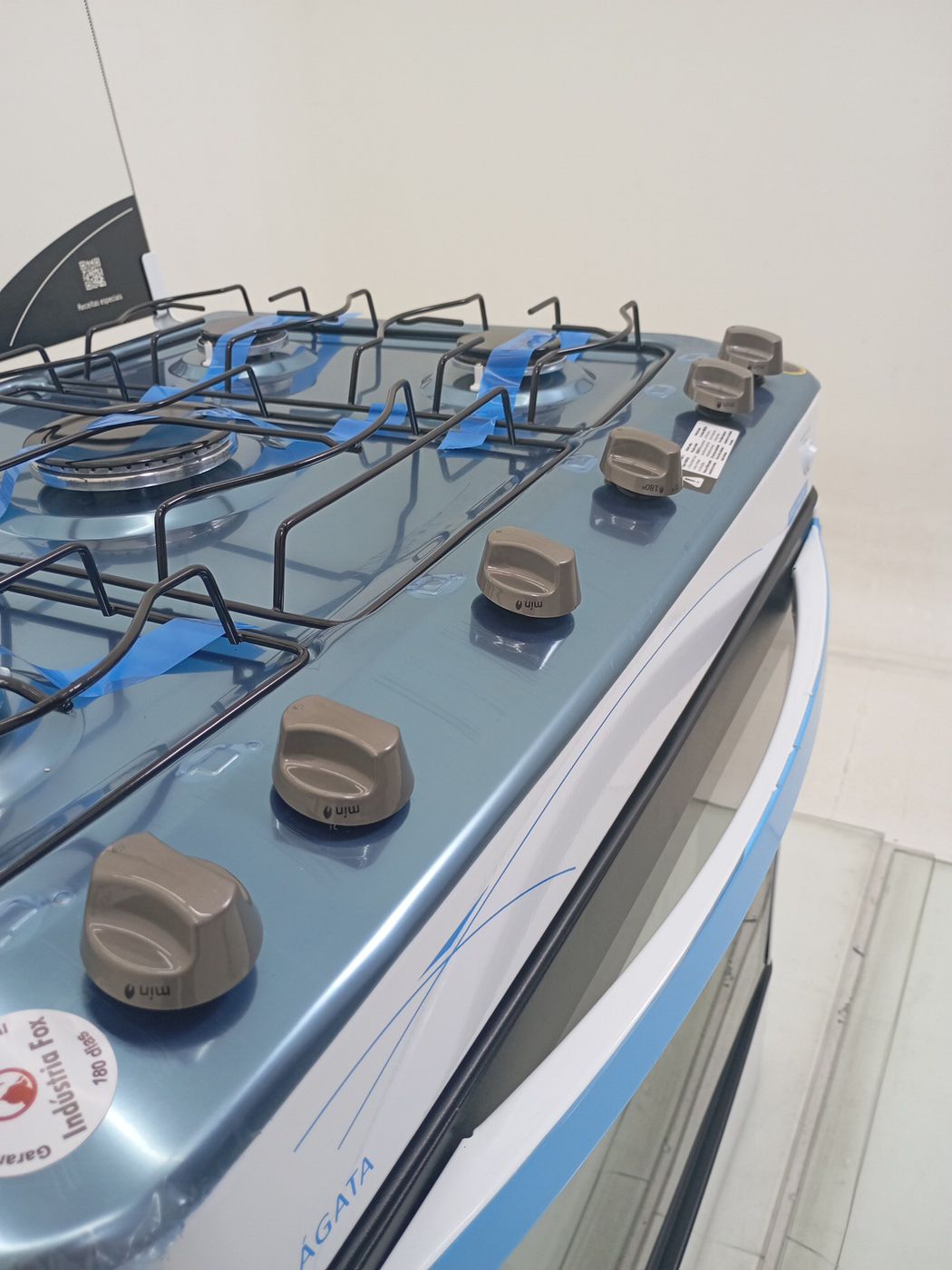 FOGAO ESMALTEC AGATA A GAS C/ ACENDIMENTO AUT