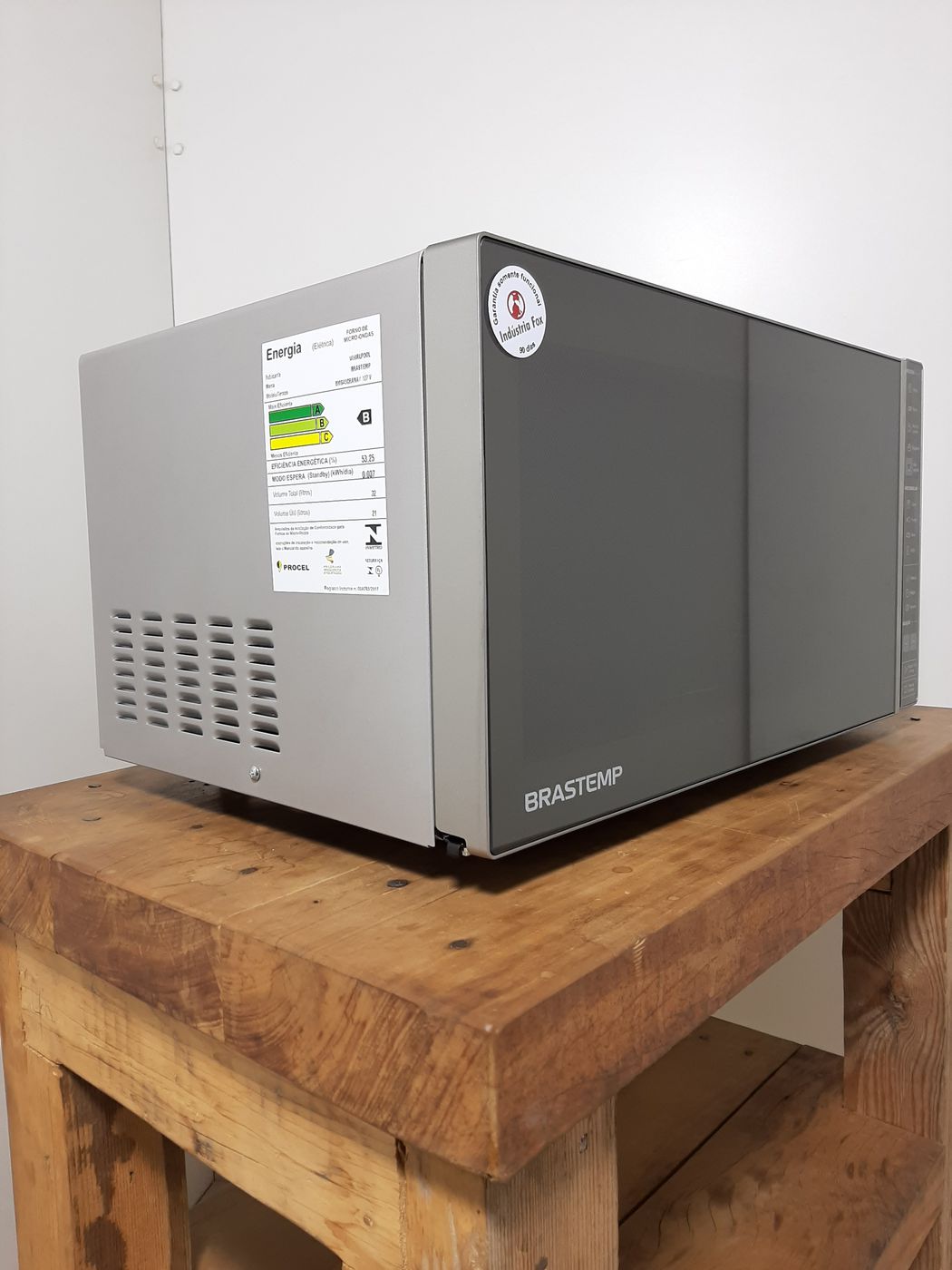 MICRO-ONDAS BRASTEMP 45 L - INOX