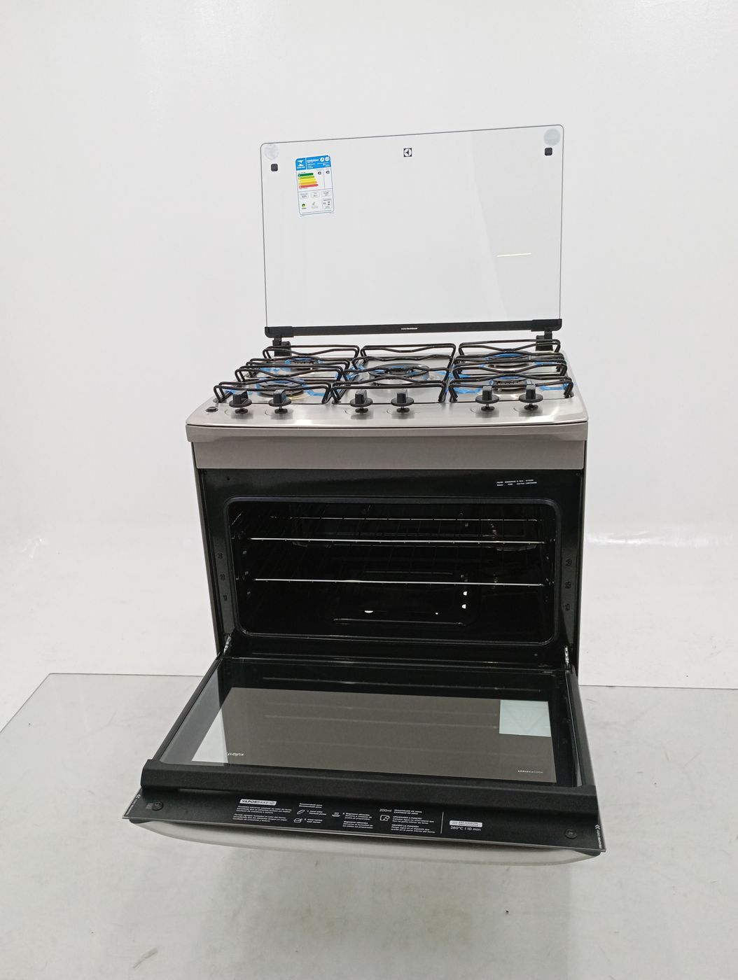 FOGAO ELECTROLUX FE5IG 5 BOCAS MESA INOX PERF