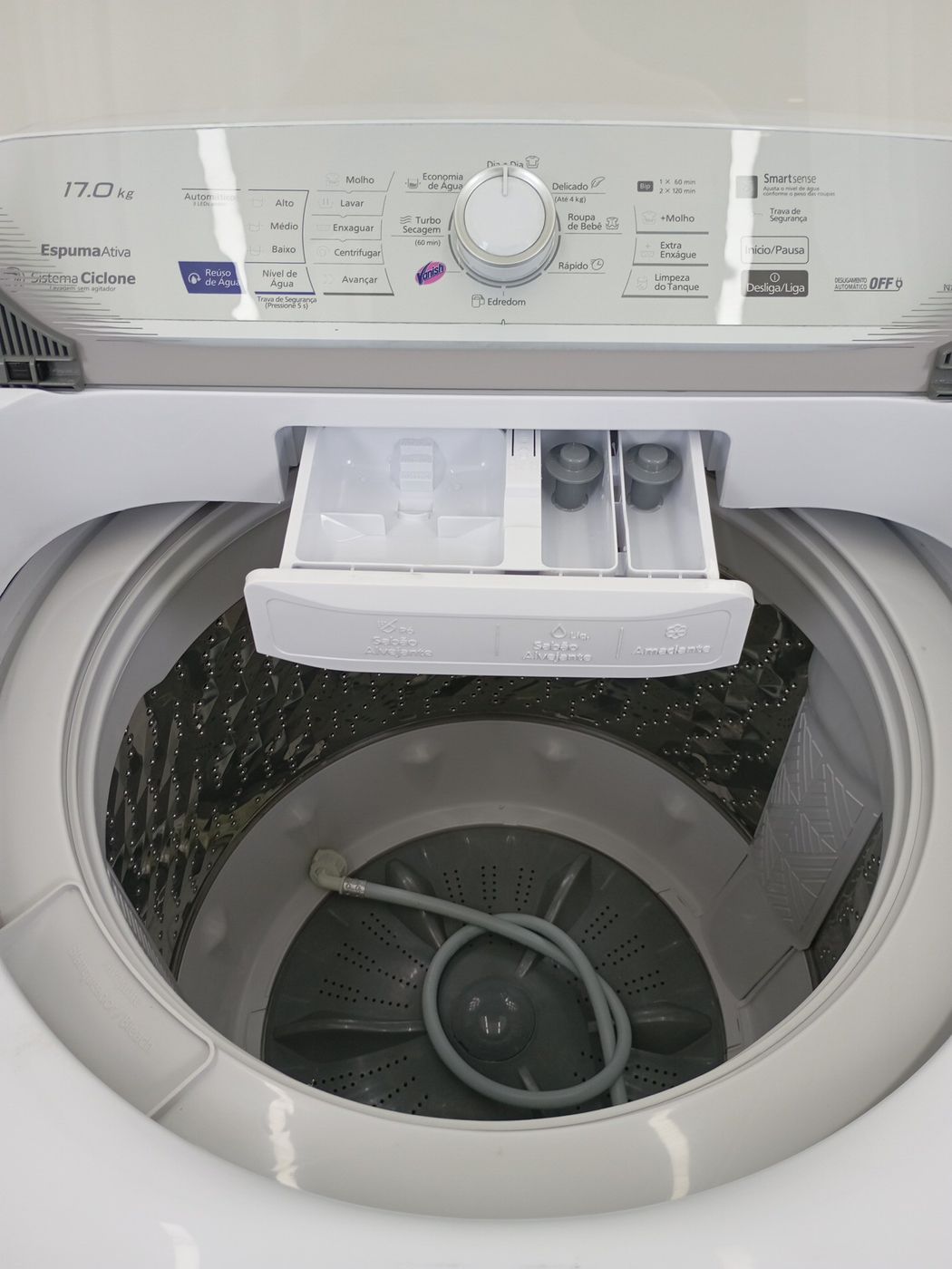 LAVADORA PANASONIC LAVAGEM INTELIGENTE 17KG -
