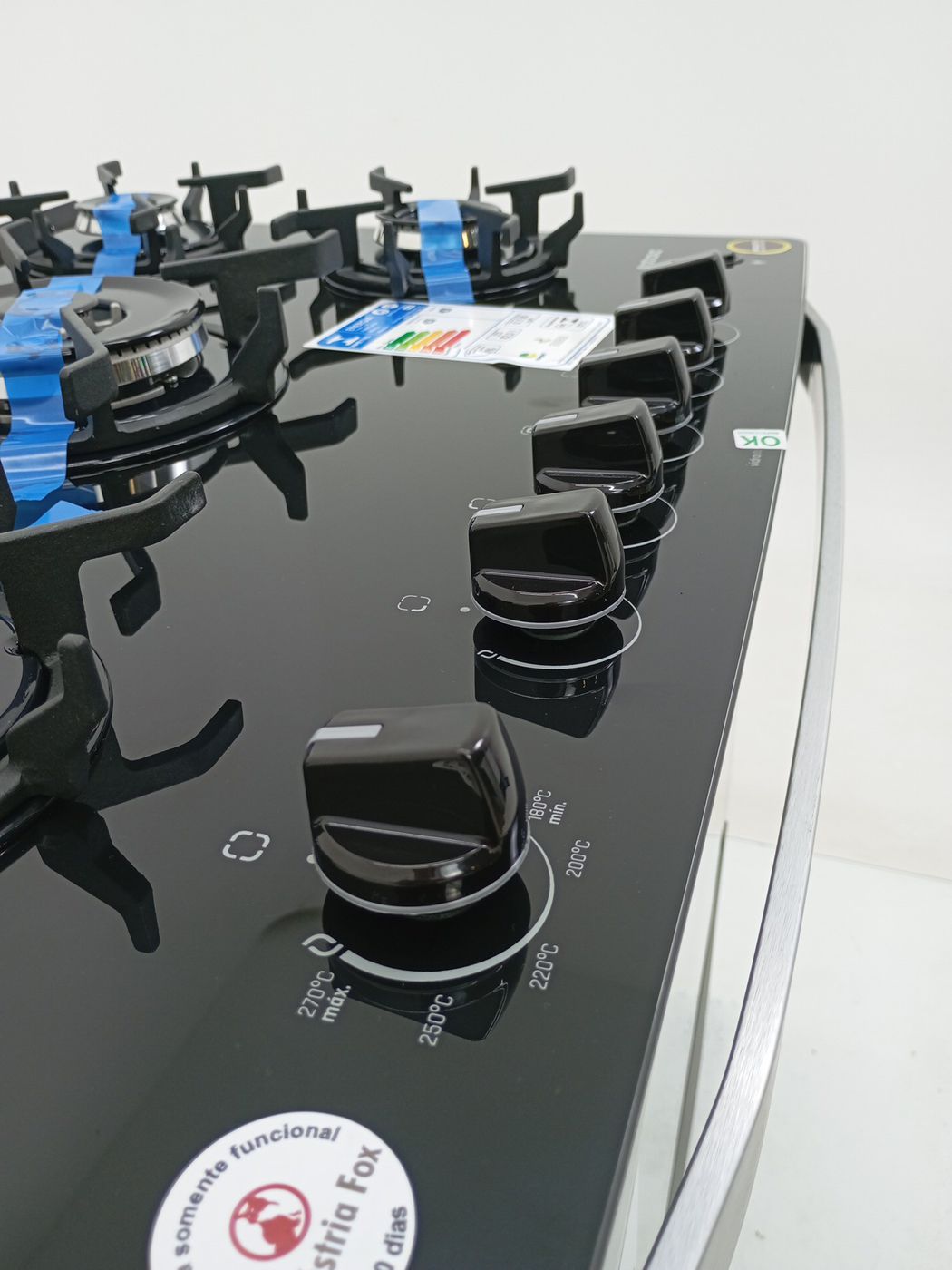 FOGAO ITATIAIA ITAGLASS PLUS 5 BOCAS PTO - PR