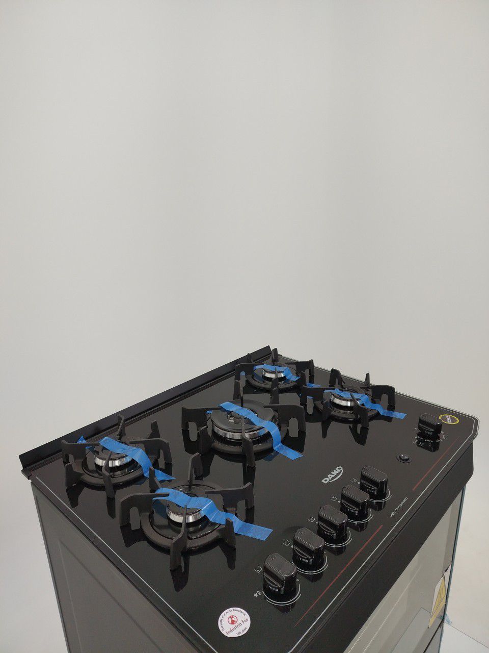 FOGAO DAKO 5 BOCAS MESA DE VIDRO MAGISTER - P