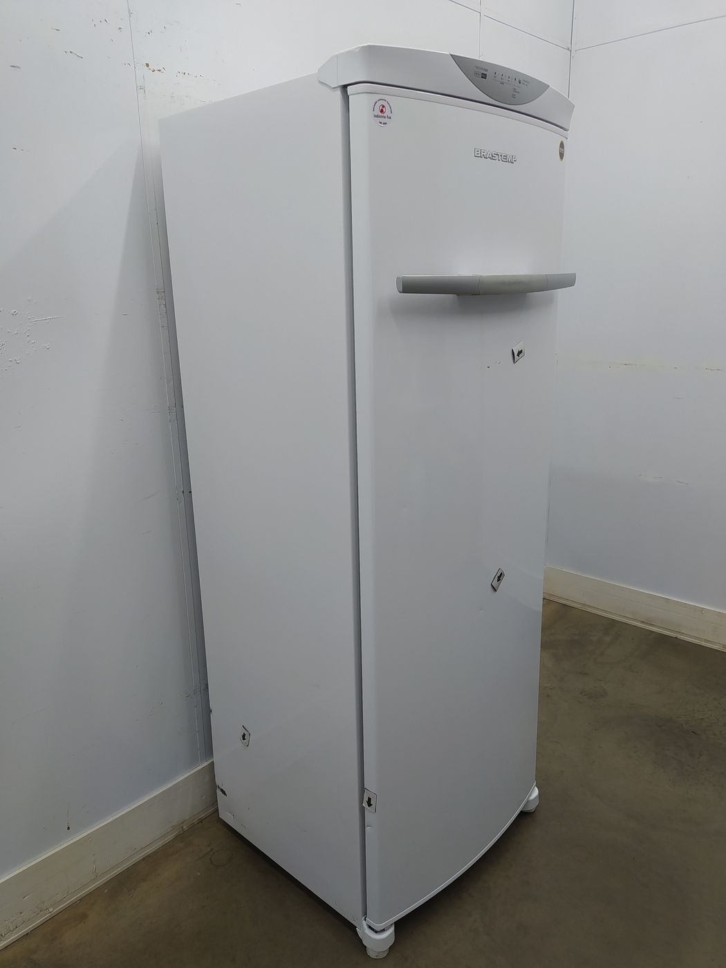 Freezer Brastemp 228l Vertical Flex Frost Free 1 Porta Branco TudoBônus