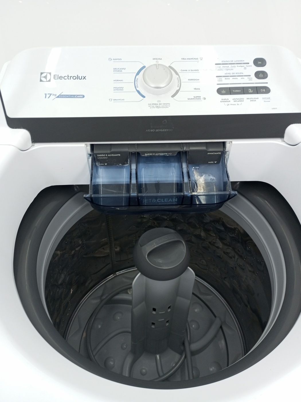LAVADORA ELECTROLUX LED17 ROUPAS TOP LOAD 17K