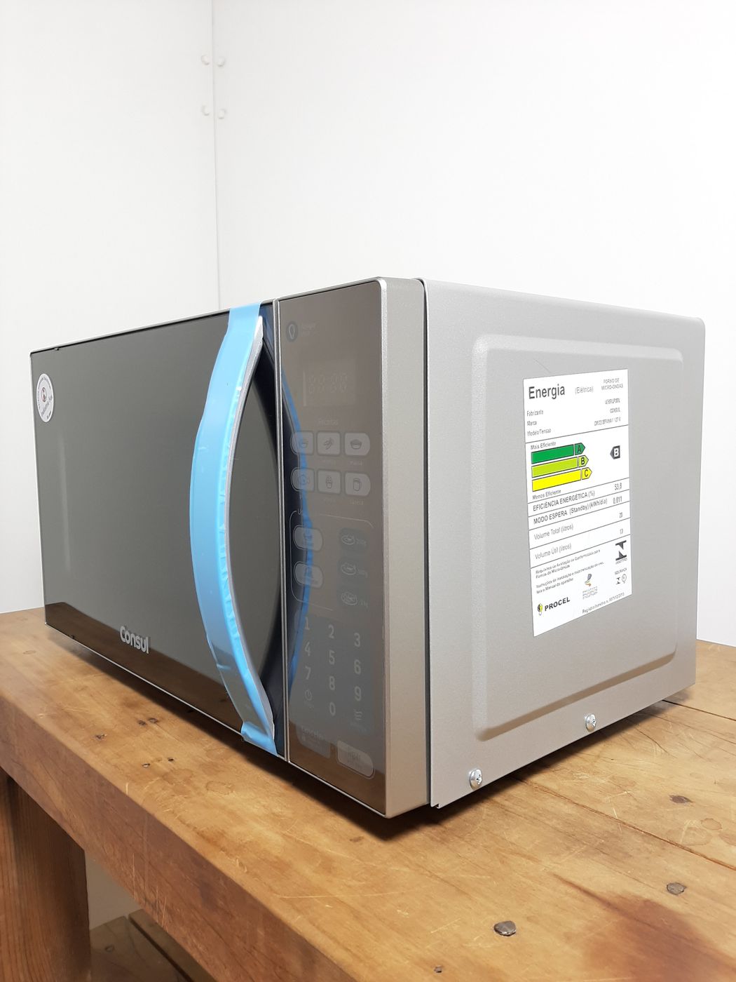 MICRO-ONDAS CONSUL 20L - CINZA
