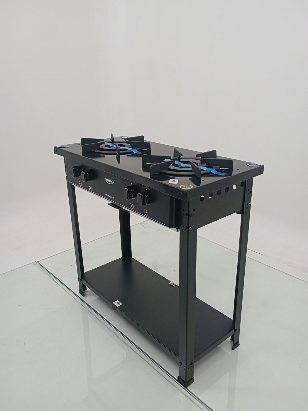 FOGAO DAKO INDUSTRIAL 2 BOCAS TRIPLA CHAMA E 