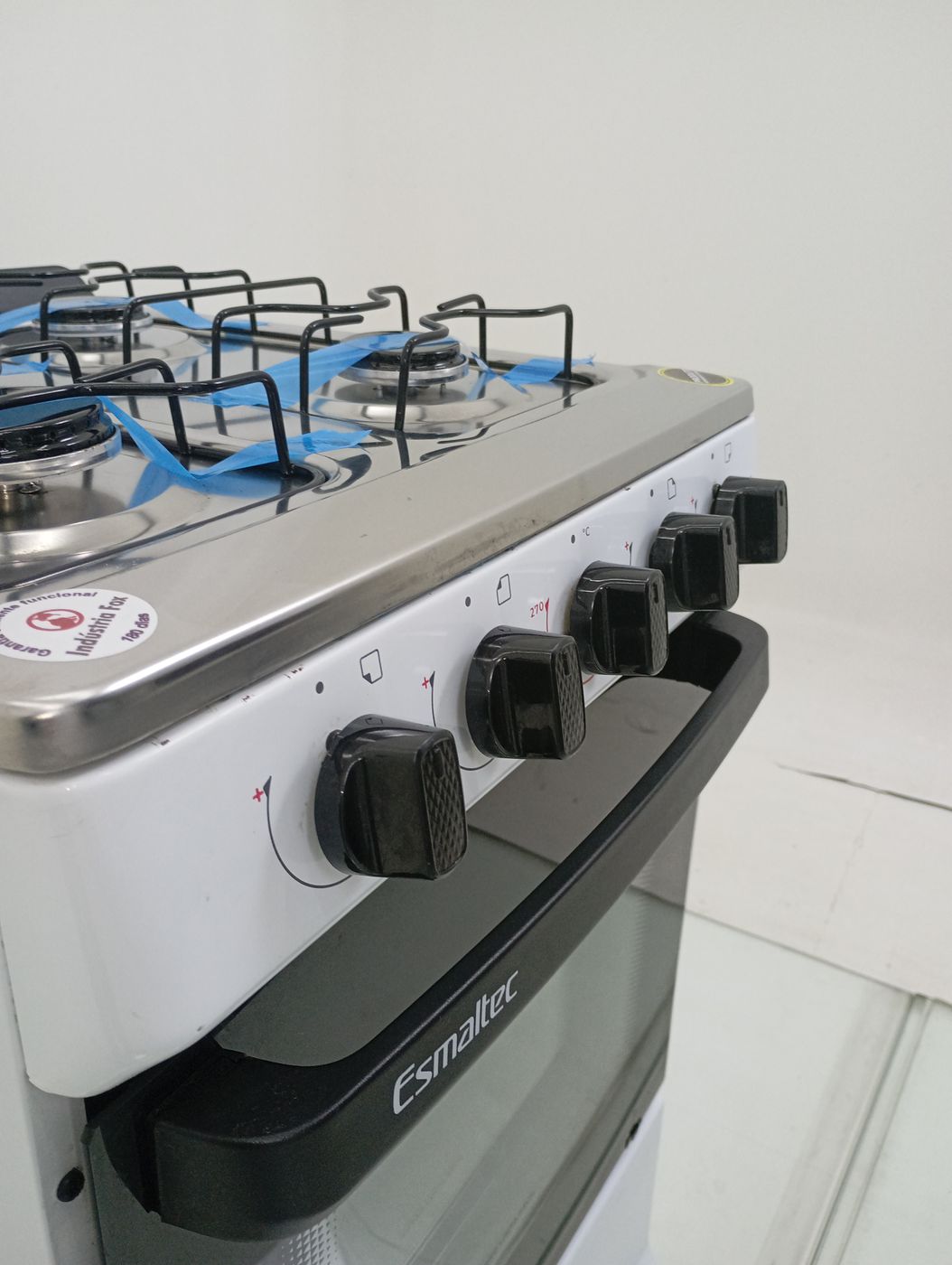 FOGAO ESMALTEC 4120 4 BOCAS IDEAL POP ACENDIM