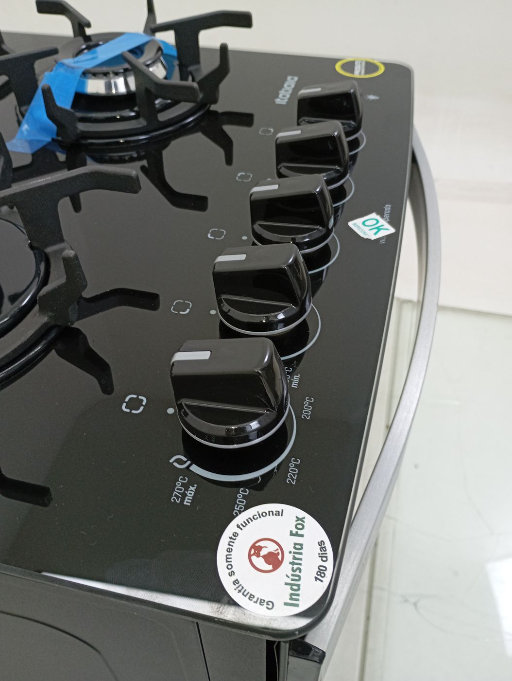 FOGAO ITATIAIA ITAGLASS PLUS 4 BOCAS MESA DE 