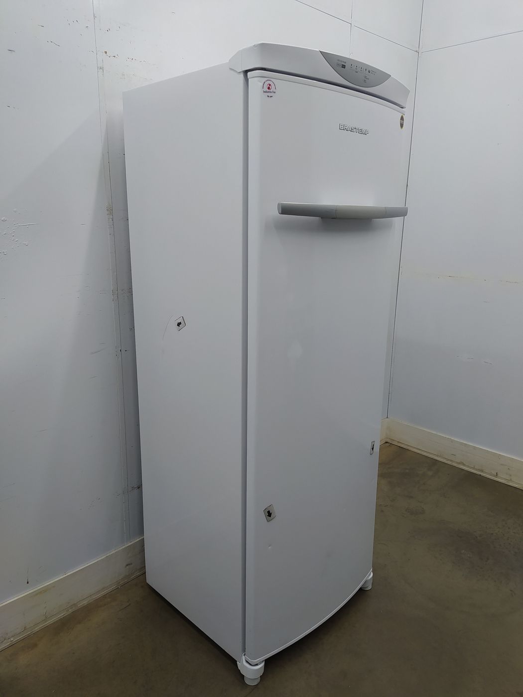 Freezer Brastemp 228l Vertical Flex Frost Free 1 Porta Branco TudoBônus