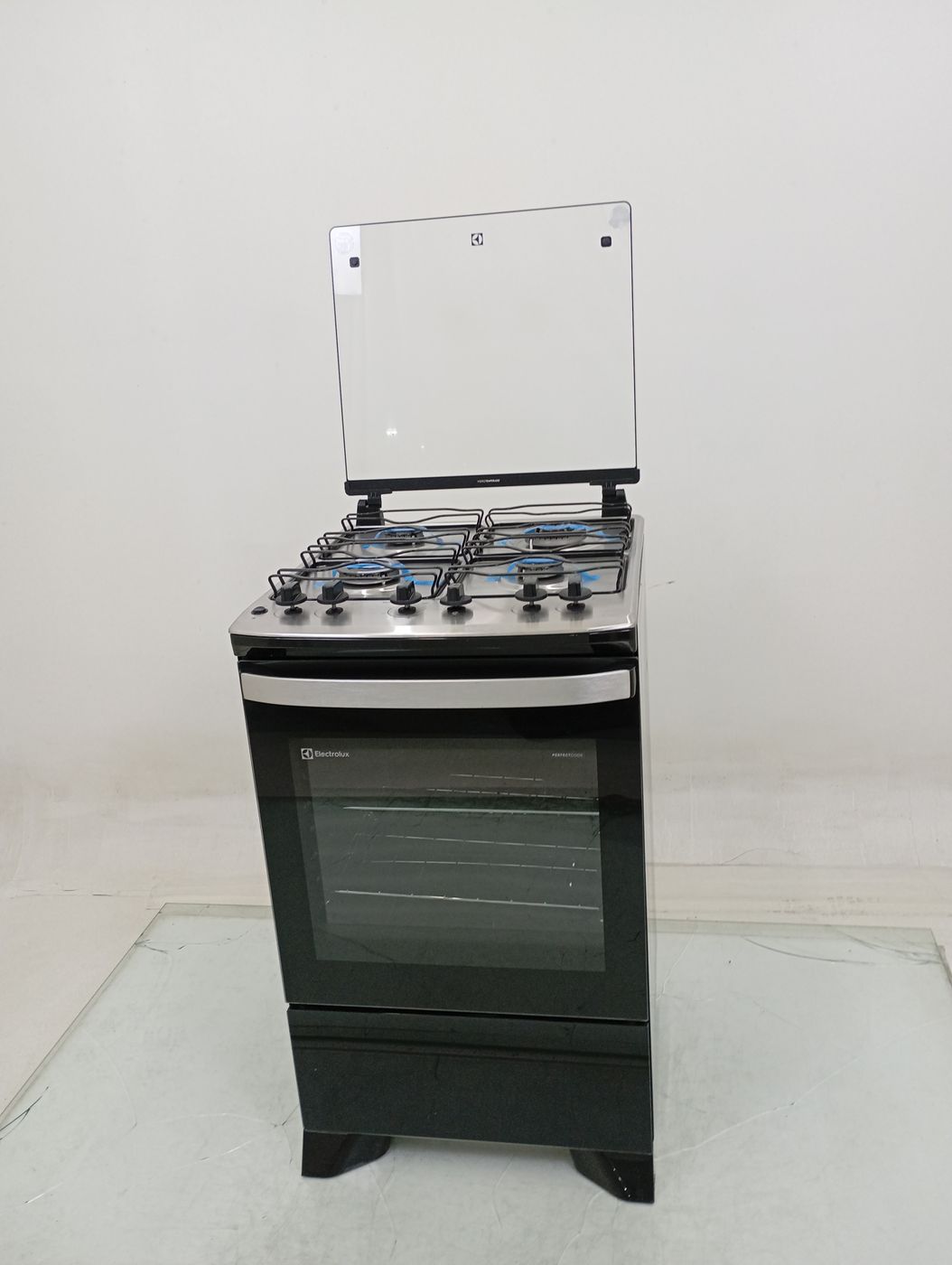 FOGAO ELECTROLUX FE4TP 4 BOCAS MESA INOX COM 