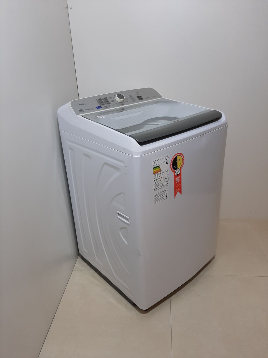 LAVADORA PANASONIC 16KG COM A MELHOR LAVAGEM 