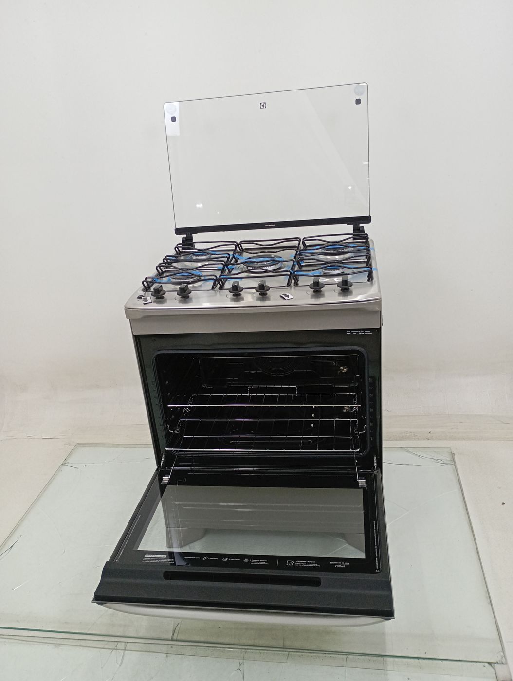 FOGAO ELECTROLUX FE5IC 5 BOCAS MESA INOX PERF