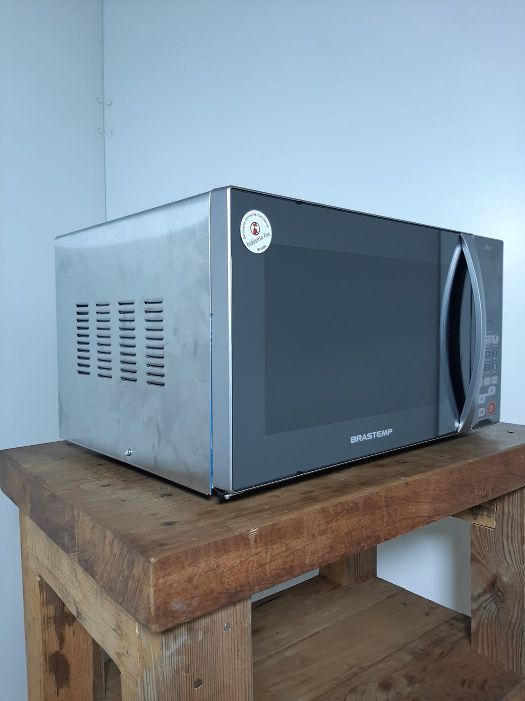 MICRO-ONDAS BRASTEMP 38L - INOX