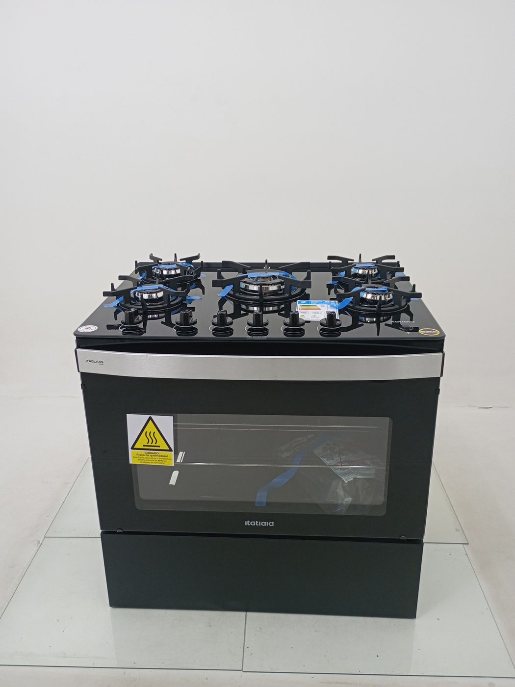 FOGAO ITATIAIA ITAGLASS PLUS 5 BOCAS PTO - PR