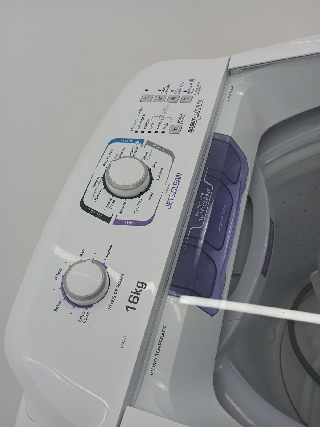 LAVADORA ELECTROLUX TOP LOAD 16KG LAC16 TURBO