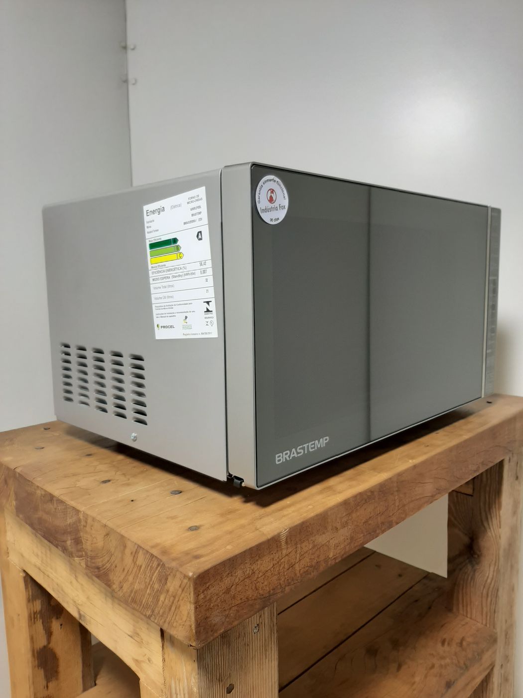 MICRO-ONDAS BRASTEMP 45 L - INOX