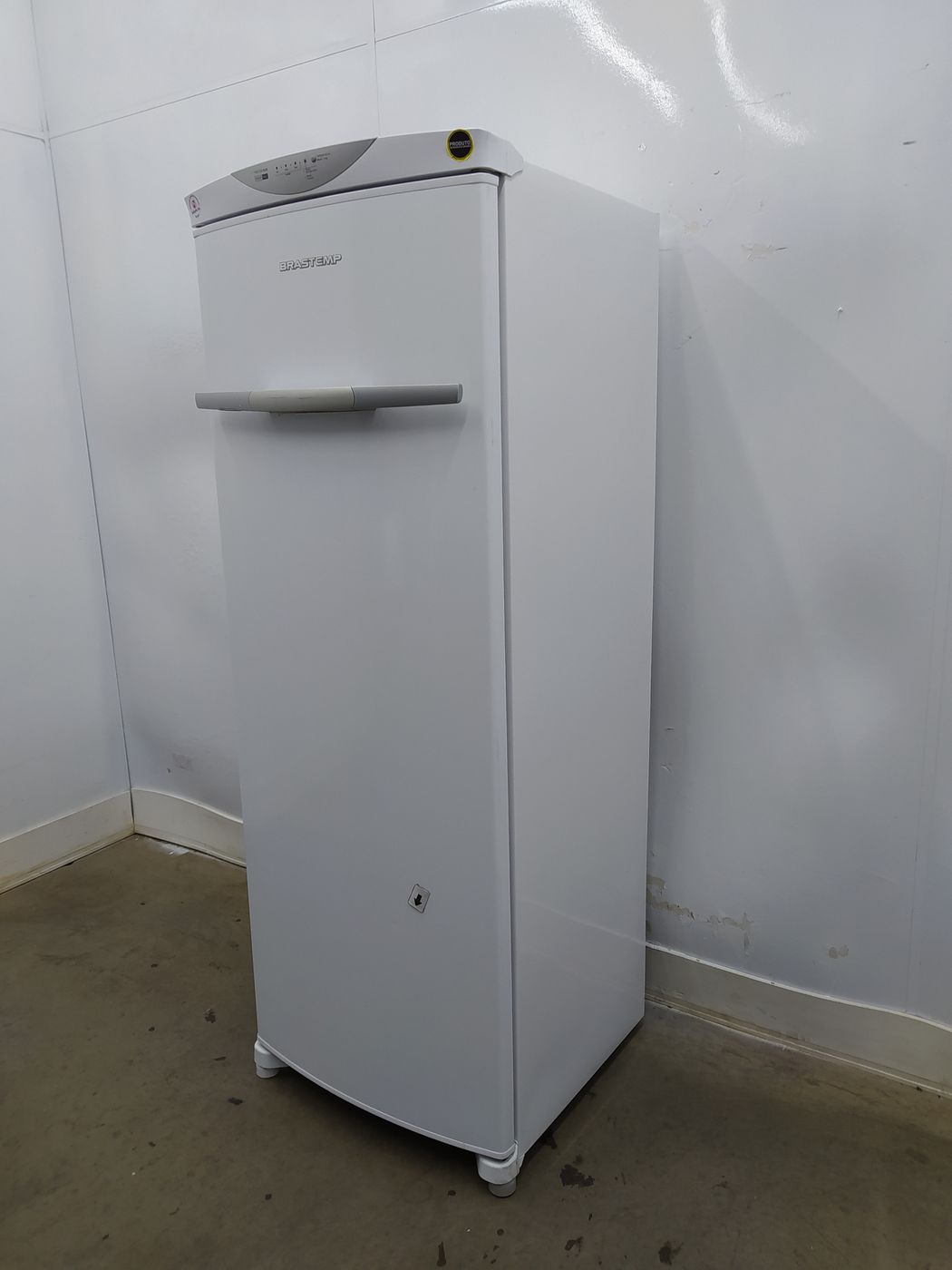 Freezer Brastemp 228l Vertical Flex Frost Free 1 Porta Branco TudoBônus