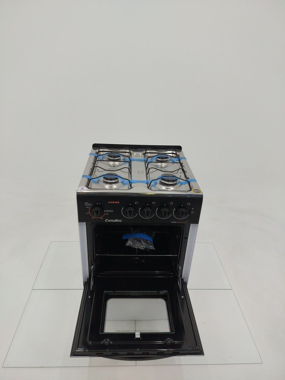 FOGAO ESMALTEC CARIBE 4 BOCAS ACENDIMENTO AUT