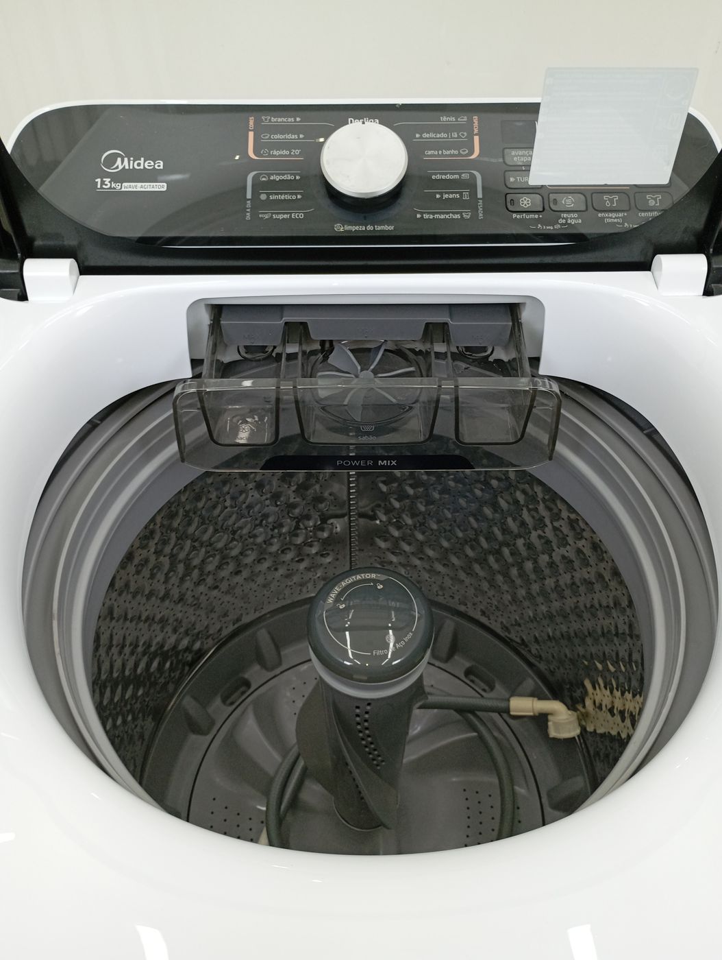 LAVADORA MIDEA MA512W 13KG WAVE AGITADOR - BR